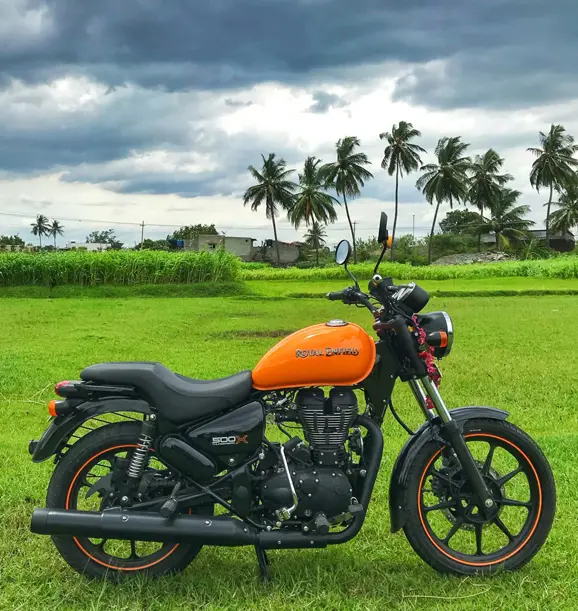 Royal Enfield Thunderbird 500X Side View