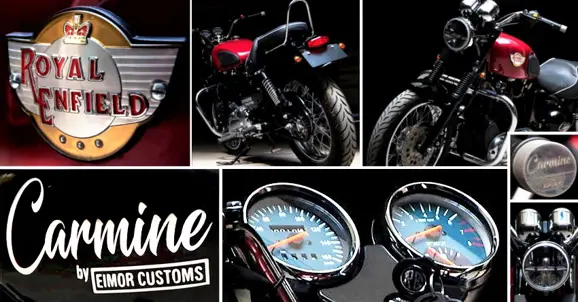 Meet Royal Enfield Electra 5S Carmine