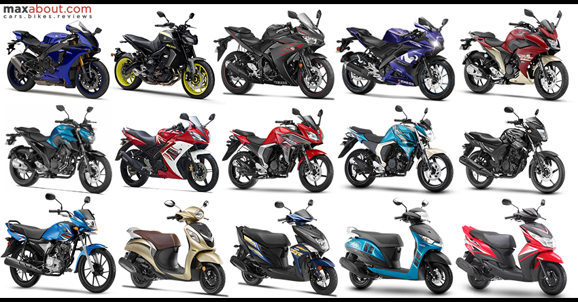 Yamaha 2-Wheelers Price List