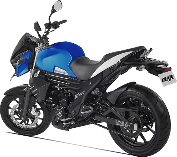 Mahindra Mojo UT300 Rear 3-Quarter