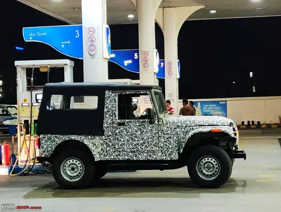 2020 Mahindra Thar Side View
