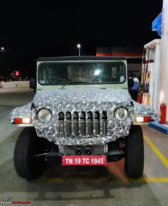 2020 Mahindra Thar Front View