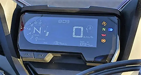 Honda CBR650R Console