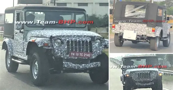 Next-Gen Mahindra Thar Leaked