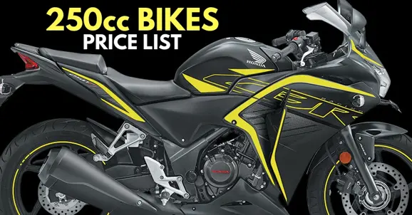 250cc Bikes Available in India
