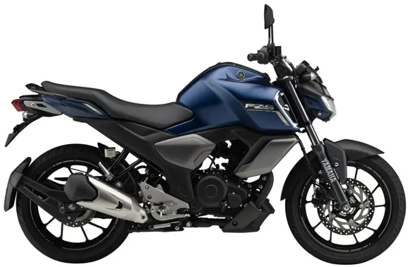 2019 Yamaha FZS V3 ABS in Dark Matt Blue