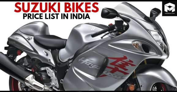 Latest Suzuki 2-Wheelers Price List
