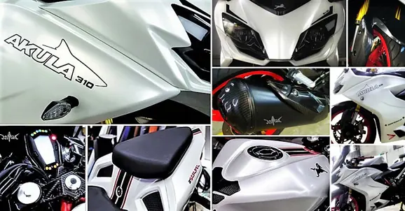 Custom-Made TVS Akula 310