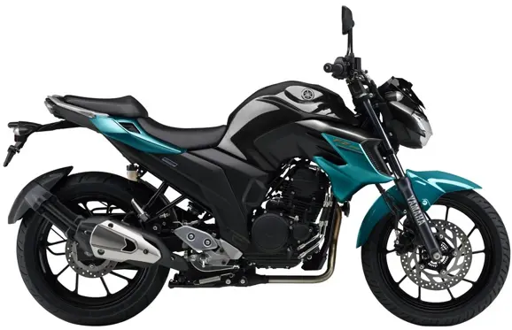 Yamaha FZ25 ABS in Cyan Blue