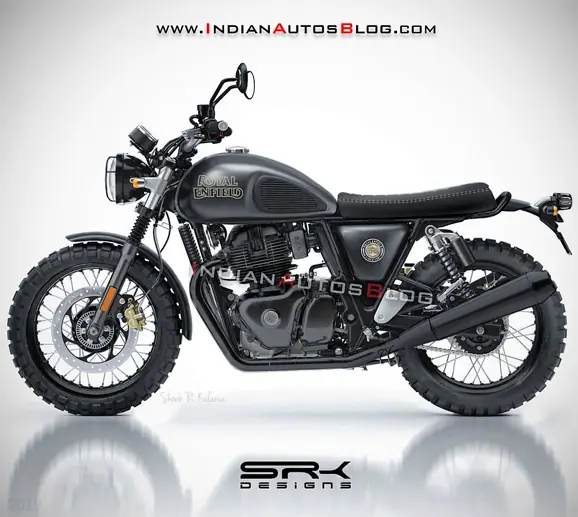 Rendered Image of Scrambler 650 by IAB