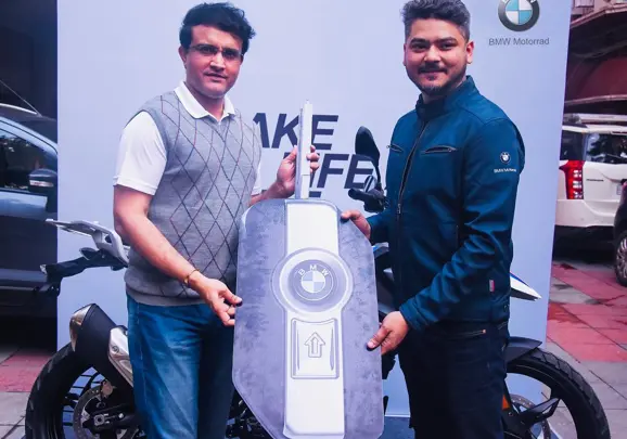 Sourav Ganguly Buys a BMW G310GS