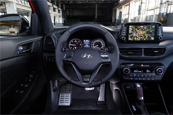 2019 Hyundai Tucson N Line Dashboard