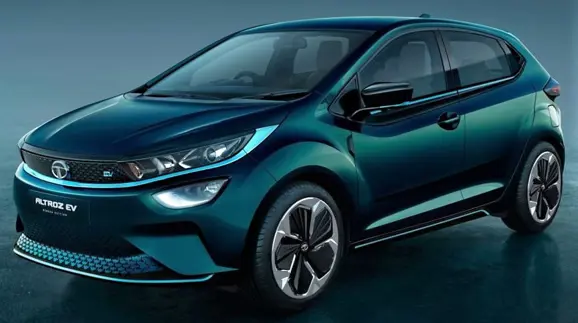Tata Altroz EV Front 3-Quarter