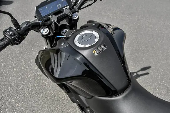 The Fuel Tank Looks Muscular