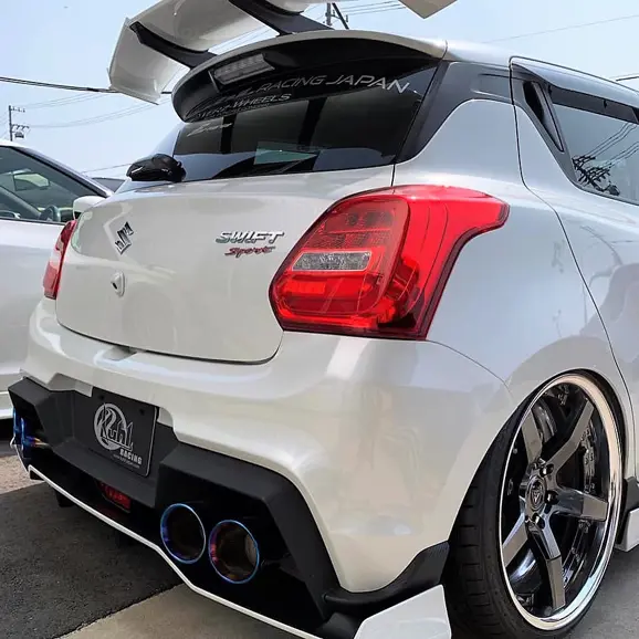 Meet Slammed Suzuki Swift Sport