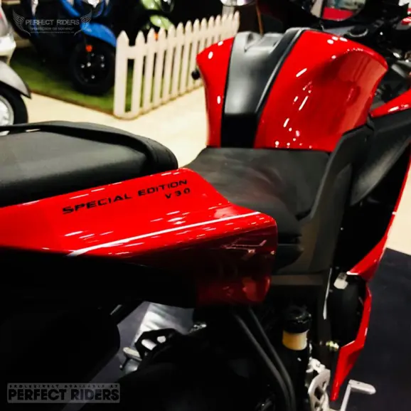 Red R15 V3 SE Rear View