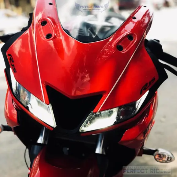 Red R15 V3 SE Headlight