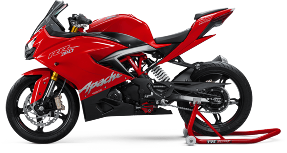 2019 TVS Apache RR 310 Racing Red