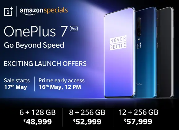 OnePlus 7 Pro Launched in India
