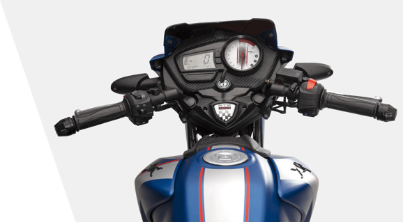 TVS Apache RTR 160 Console