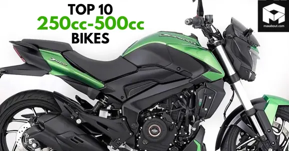 Top 10 Best-Selling 250cc-500cc Bikes