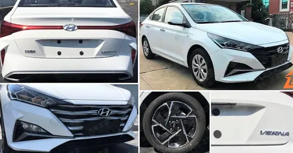 2020 Hyundai Verna Spotted