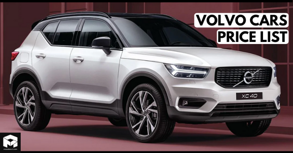 2020 Price List of Latest Volvo Cars