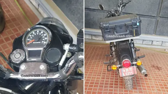 2020 Royal Enfield Classic Console