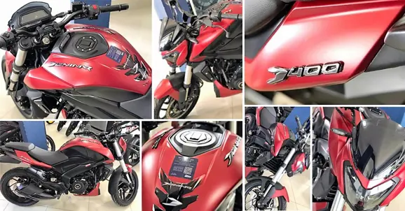 Bajaj Dominar 400 in New Matte Red Shade