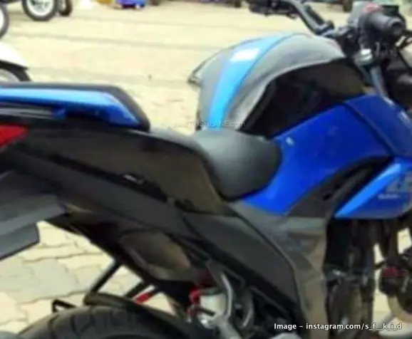 Next-Gen Suzuki Gixxer 155 Rear 3-Quarter View