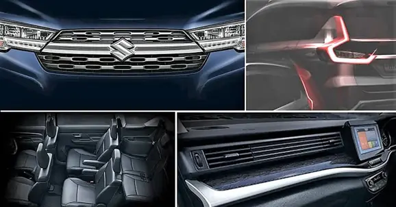 Upcoming Maruti Suzuki XL6 Teased