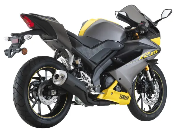 2019 Yamaha R15 V3 in Matte Yellow