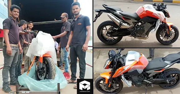 KTM Duke 790 Reaches Pune Showroom