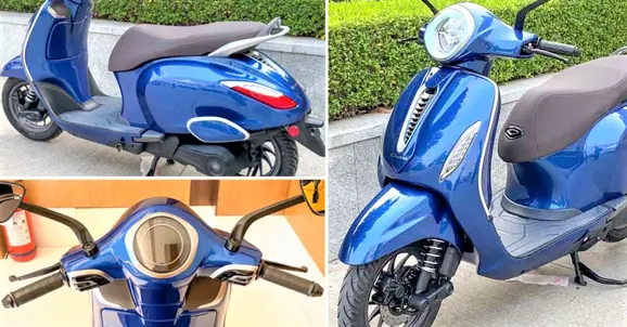 New Bajaj Chetak Electric Scooter Photos