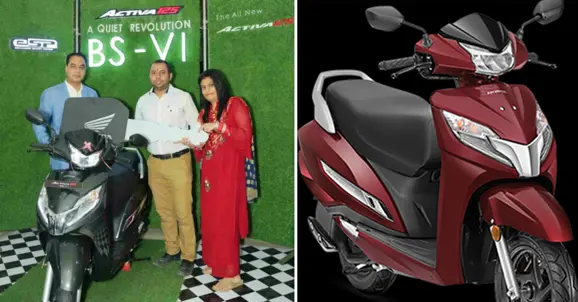 BS6 Honda Activa 125 Fi Deliveries