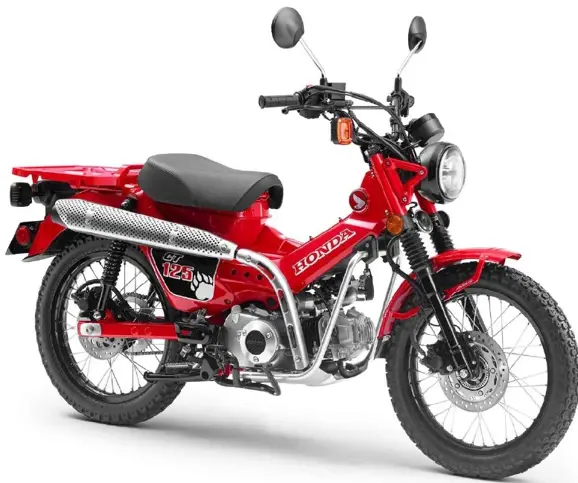 Honda CT125 Moped Concept Front 3-Quarter View