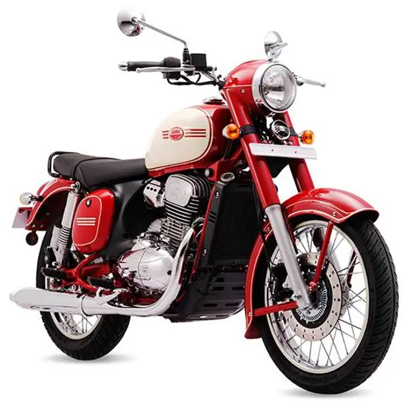 Jawa 90th Anniversary Edition Front 3-Quarter