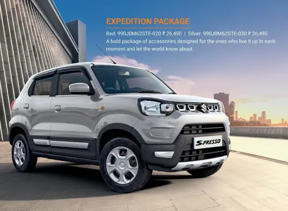 Maruti Suzuki S-Presso Front 3-Quarter View