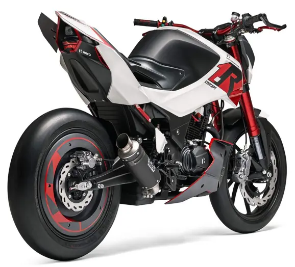 Hero Xtreme 1R Concept Rear 3-Quarter View