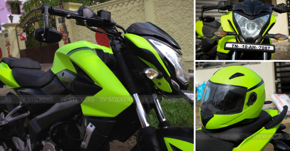 Customized Bajaj Pulsar NS200 V2
