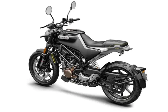 Husqvarna Svartpilen 200 Rear 3-Quarter View