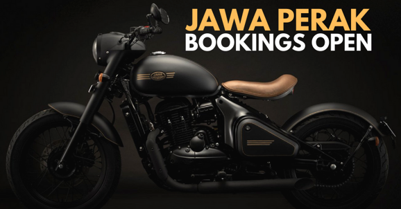 New Jawa Perak Bobber Bookings Commence