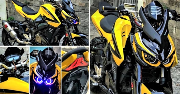 Bajaj Pulsar NS200 Modified Kawasaki Z1000