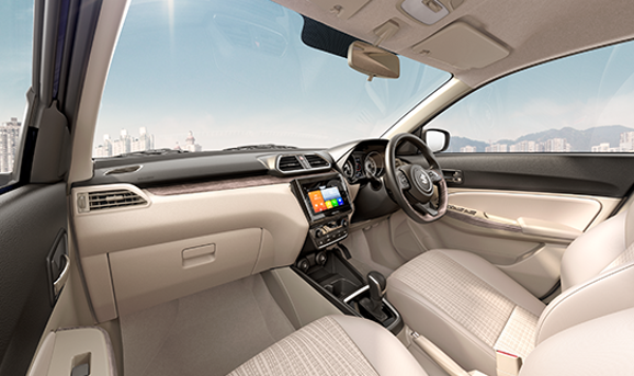 2021 Maruti Dzire Sedan Interior