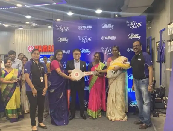 India's 2nd Yamaha Blue Square Showroom