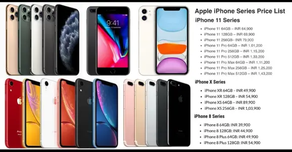 Latest Apple iPhone Price List in India