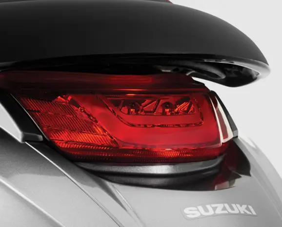 Closeup Shot of Tail Light