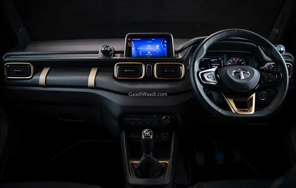 Tata HBX Mini-SUV Dashboard