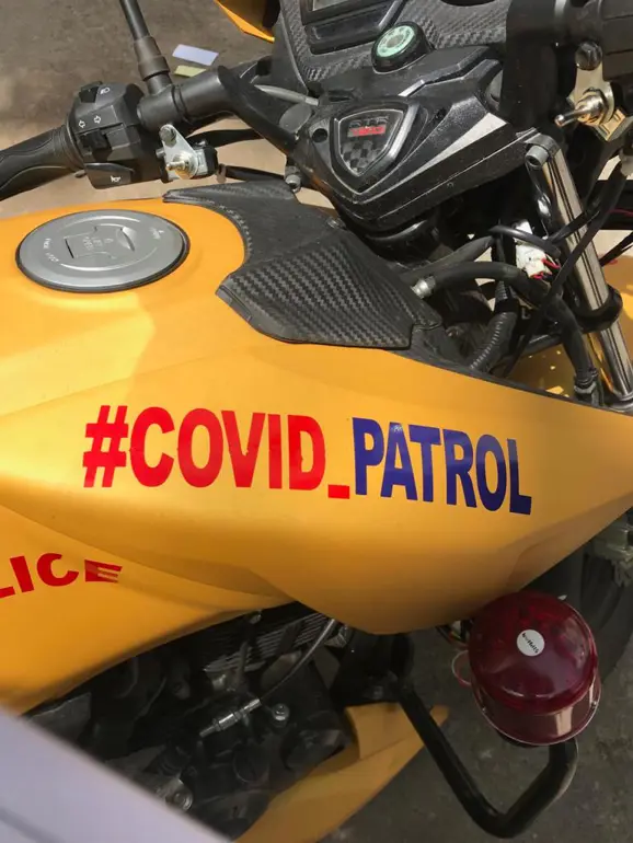 COVID-19 Patrol Motorcycles
