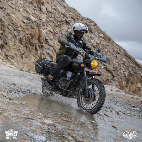 Jawa Adventure Tourer Front View